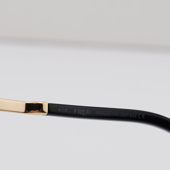 Fred FG50024U 030 Rectangle 55mm Eyeglasses - Gold - Picture 5 of 10